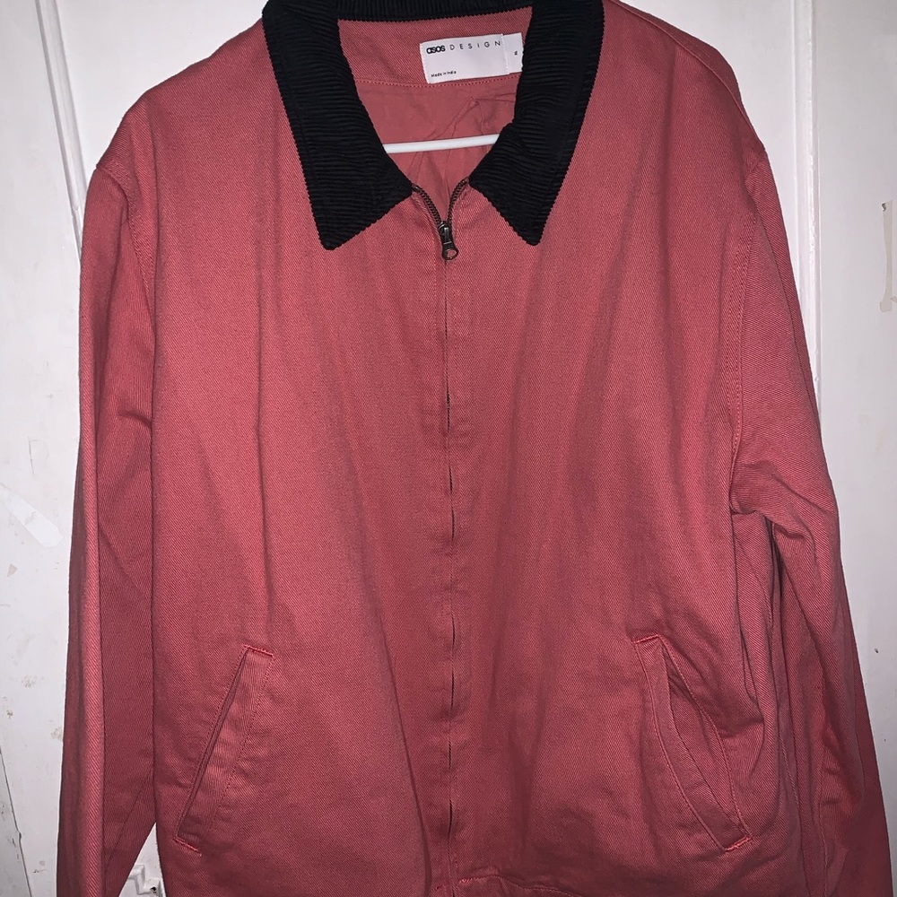 ASOS men’s work jacket pink xl